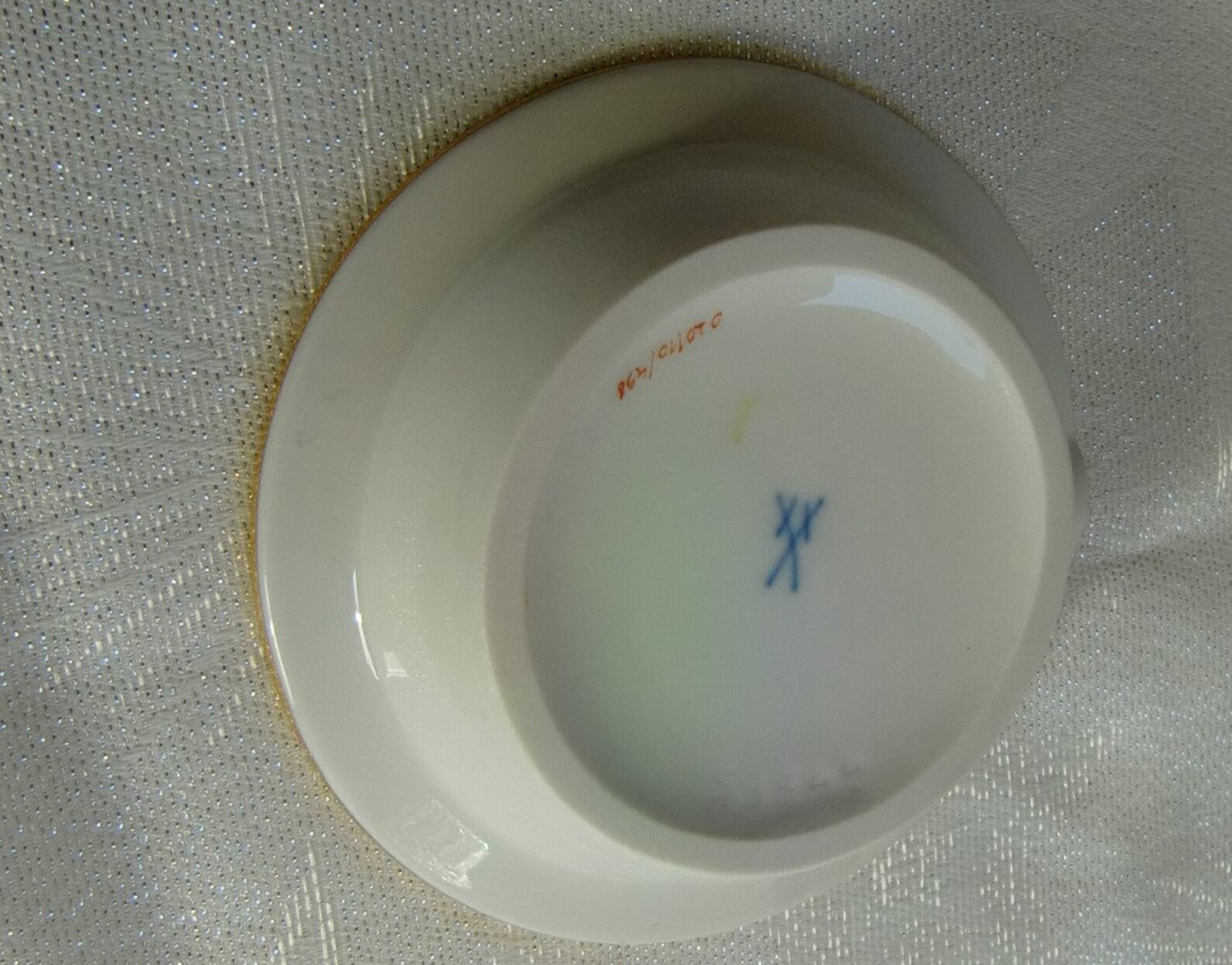 Meissen Aschenbecher Porzellan Ascher Rosen Muster mit | Etsy