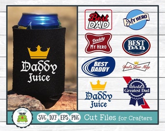 Dad Design Bundle, Father, Daddy SVG Cut Files for Father's Day