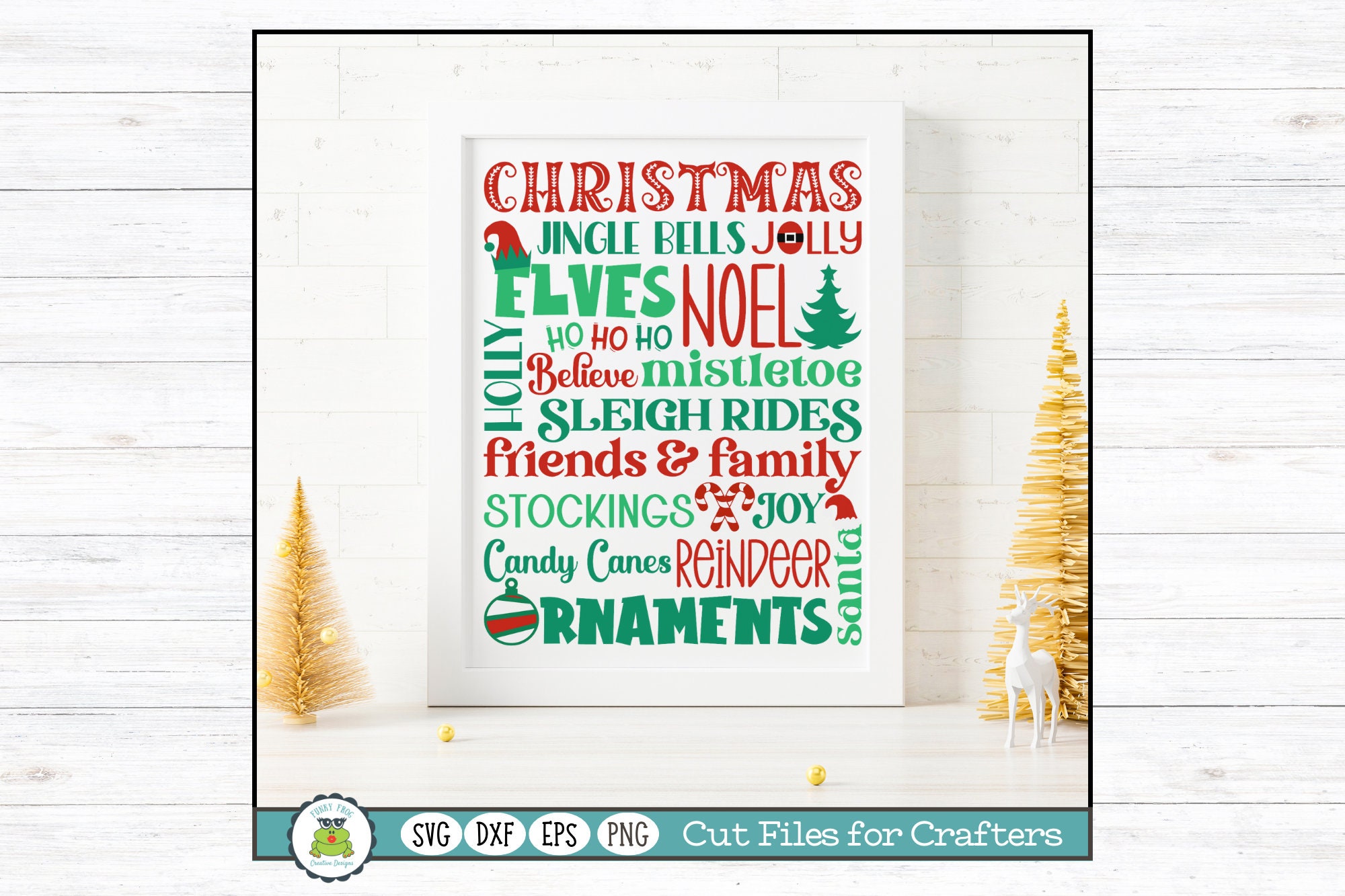 christmas subway art, printable art, svg cut file for crafters