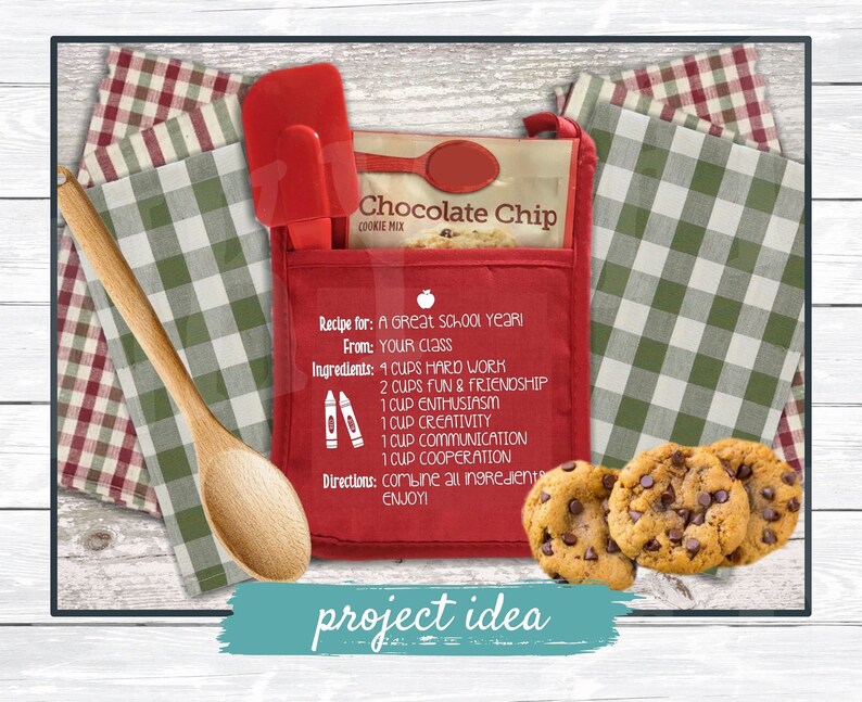 Recipe for a Great School Year Teacher SVG Cut File for - Etsy
