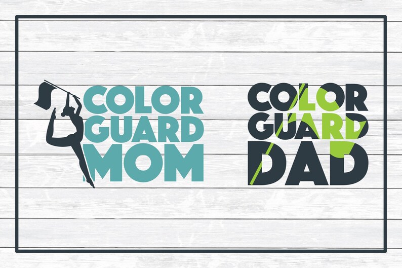 Color Guard Design Bundle SVG Cut Files for Crafters - Etsy