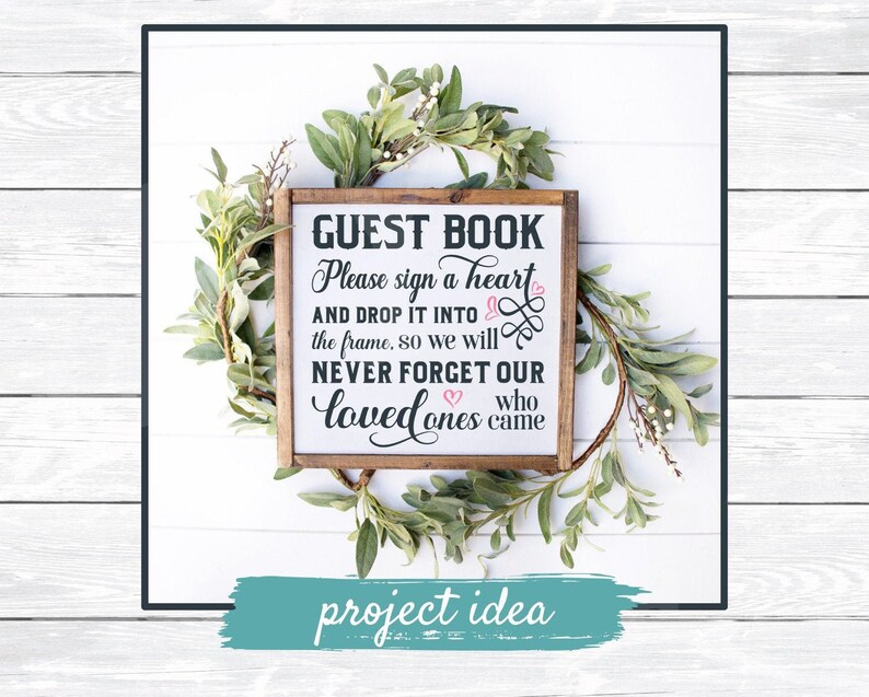 Download Alternative Wedding Guest Book SVG Cut File Printable PNG ...