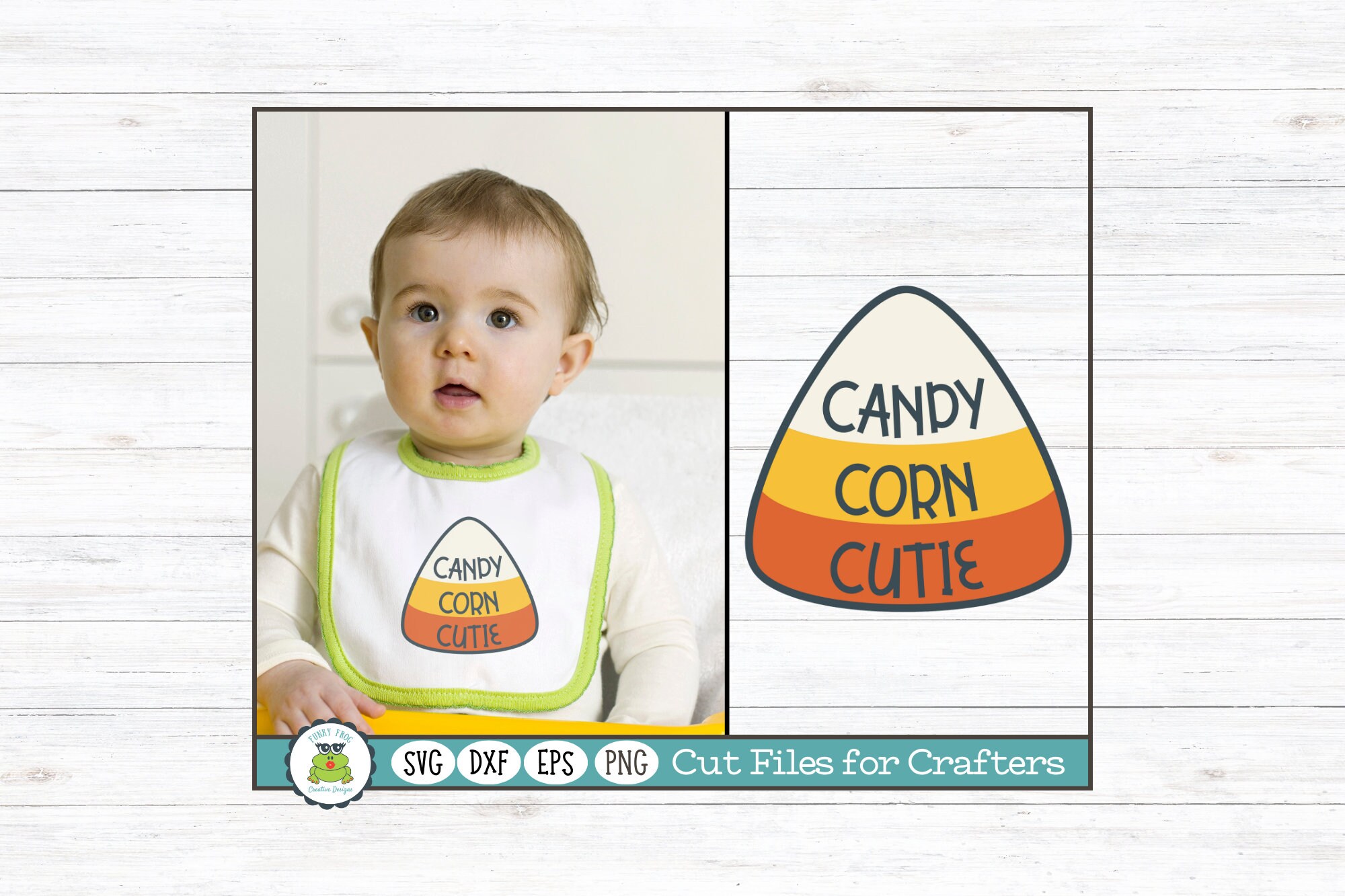 Candy Corn Cutie, Halloween SVG Cut File for Crafters - Etsy