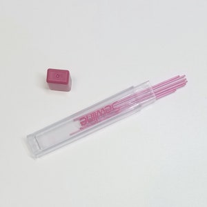 Sewline Mechanical Fabric Pencil Refill - Pink - washable chalk pencil refill pack
