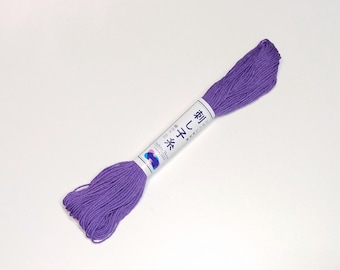 Olympus Sashiko thread - Purple color # 19 - 20 meter skein