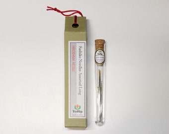 Tulip sashiko Hiroshima needles - Assorted Long - 6 needles