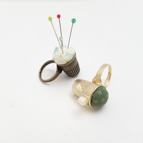 Little House Japan Pincushion thimble ring
