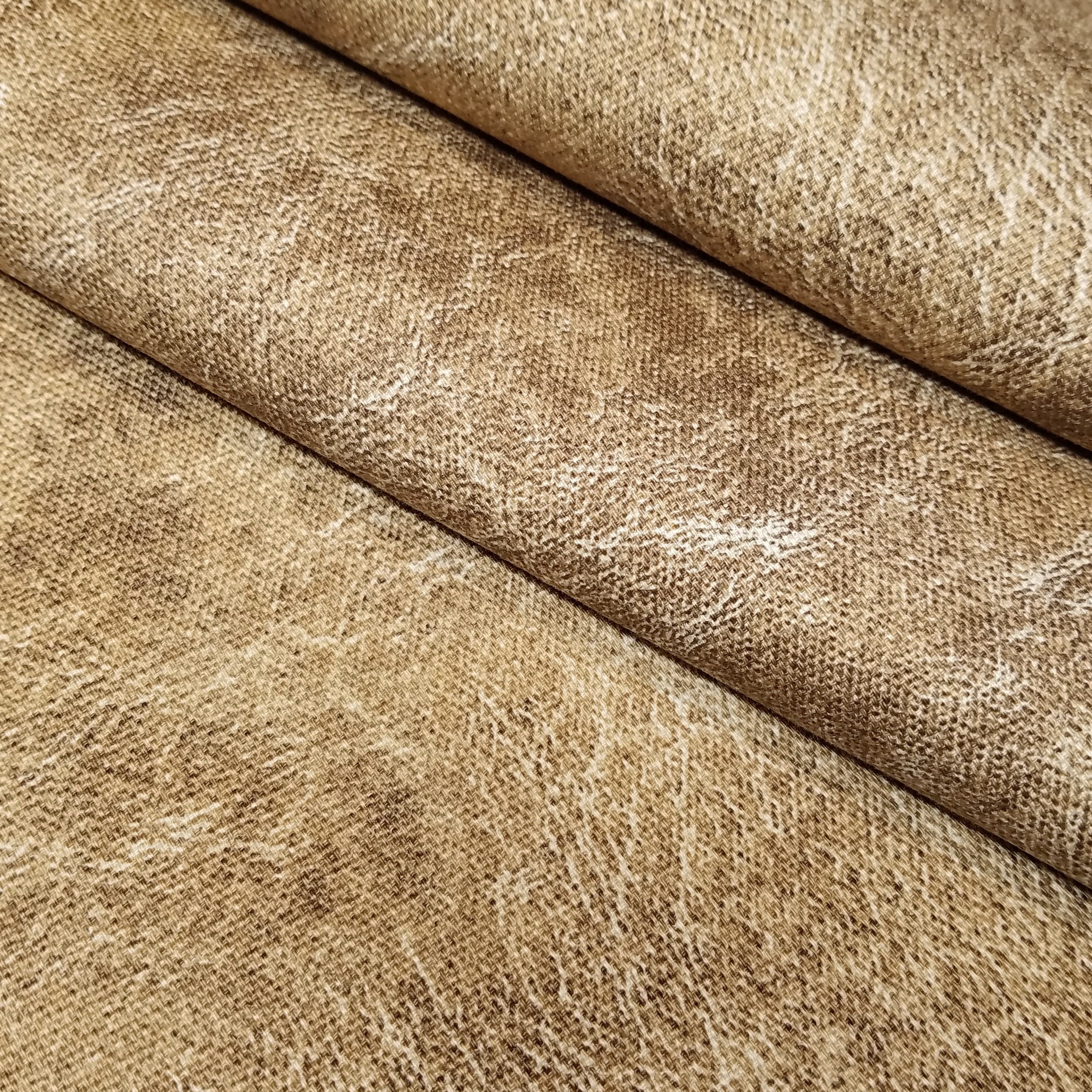 Lecien Japan M Standard collection- light beige faux leather cotton canvas  oxford fabric