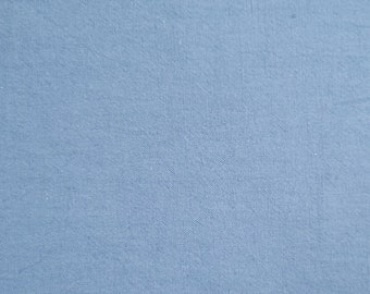 Cosmo Japan AD5188 cotton and linen blend fabric - sky blue hue color #68