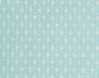 Imperial Collection 18 by Studio RK - sky blue geometric abstract mums with silver metallic