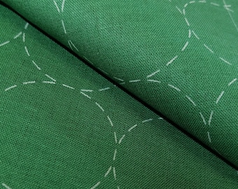 Nuevos colores * Panel preimpreso lavable Lecien Cosmo sashiko - patrón circular