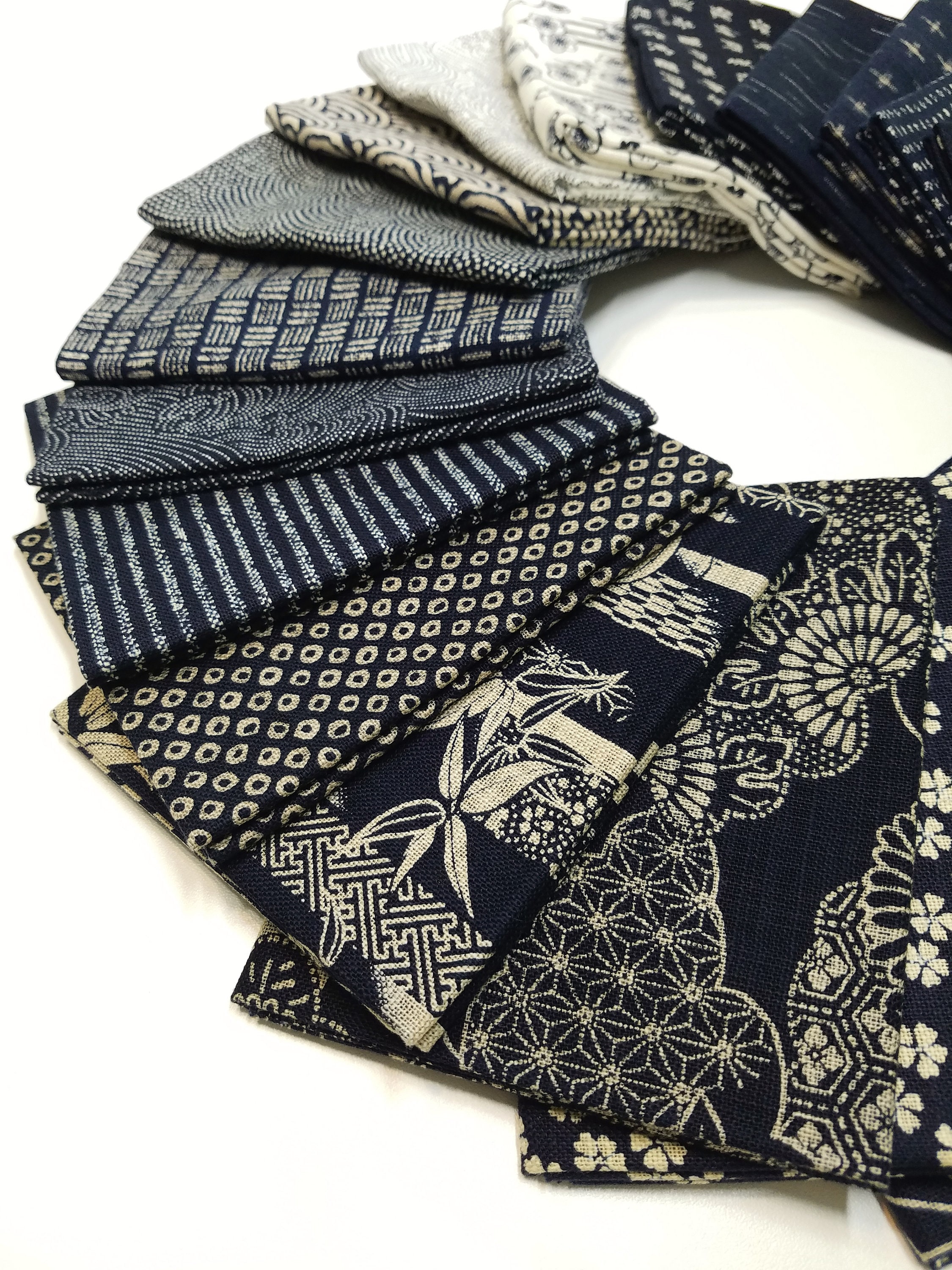 Sevenberry Nara Homespun collection fat quarter bundle