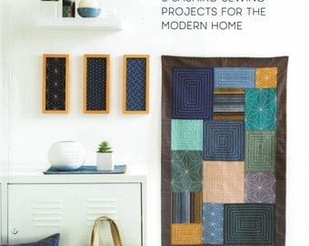Simple Sashiko - 8 sashiko sewing projects for the modern home by Susan Briscoe
