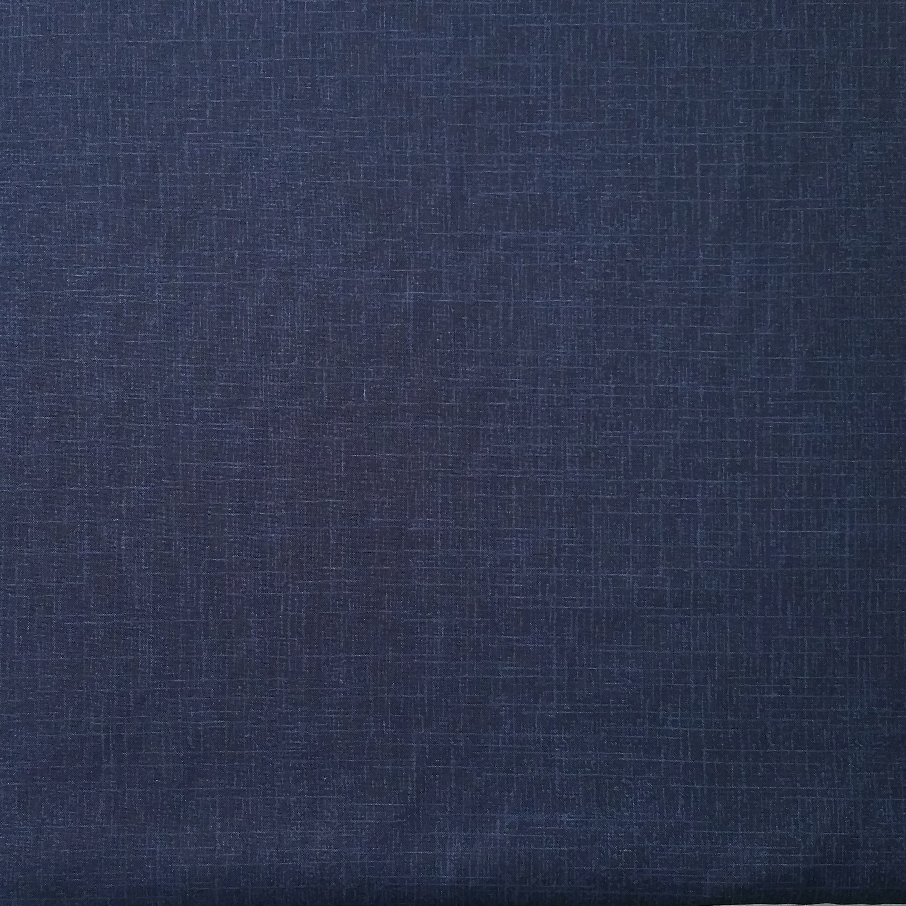 Japanese import New indigo colored cotton quilting fabric - variegated  indigo blue