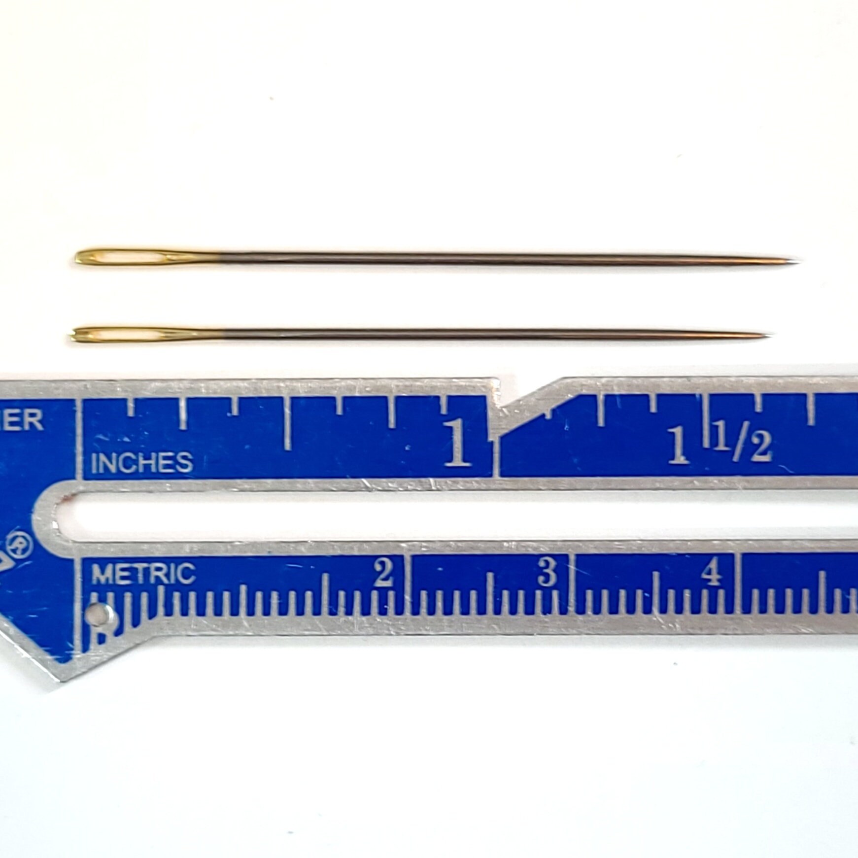 2 Tapestry Needles Sharp Tip Nr 3 Aka Smyrna / SMYRNA Tapestry Needle Set /  Maison Sajou French Made Quality Tapestry Needles 