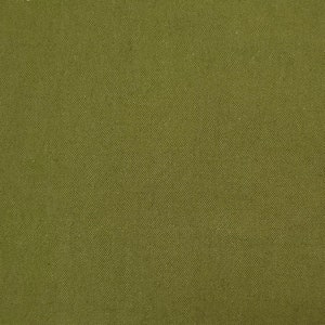 Cosmo Japan AD5188 cotton and linen blend fabric - dark olive green hue color #158