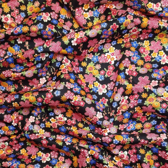 Sevenberry Japan Sakura Brook Metallic Collection - Black Sakura