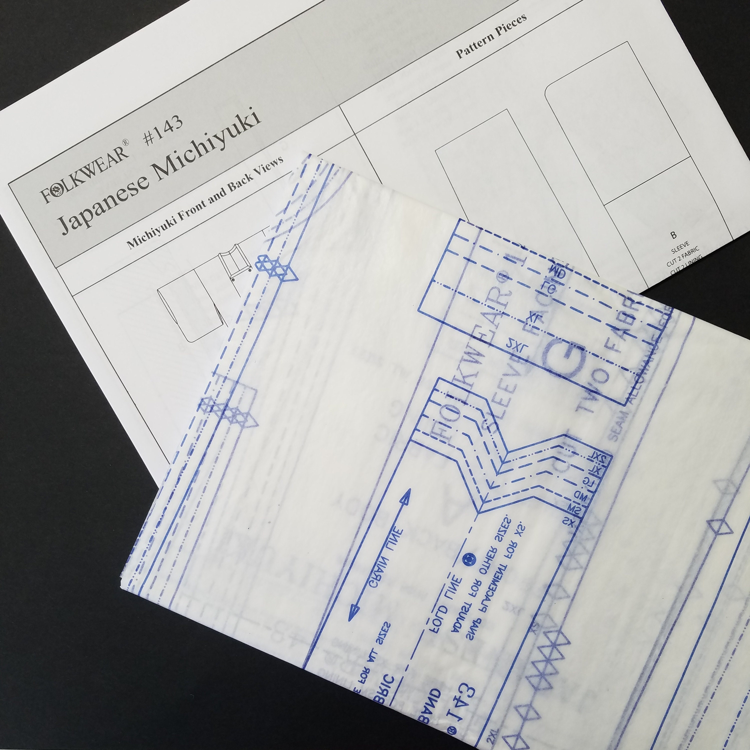 全国どこでも送料無料！ #143 Pattern Sewing Folkwear Japanese XS Misses Michiyuki チュニック