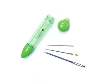 Clover Japan darning needle collection - 3 needles in carrying case