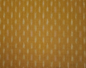 Japanese import new cotton fabric - Morikiku Japan arrow dobby in Bronze brown hue