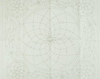 NEW for 2025 Dreamcatcher  - QH Textiles sashiko pre-printed wash-away pattern sampler