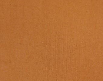 Cosmo Japan AD5188 cotton and linen blend fabric - autumn orange hue color #142