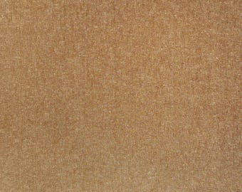 Robert Kaufman Essex Yarn dyed linen and cotton blend fabric - Nutmeg - brown hue color #1255