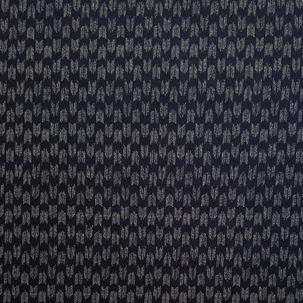 Discontinued - Traditional indigo basics quilting cotton  - Yagasuri Arrow pattern