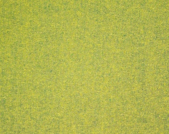 Robert Kaufman Essex Yarn dyed linen and cotton blend fabric - Jungle Green hue color #64