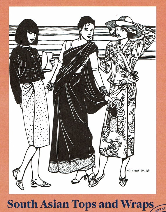 Folkwear Sewing Pattern #134 South Asian Tops and Wraps