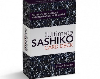New! The Ultimate Sashiko Card Deck by Susan Briscoe