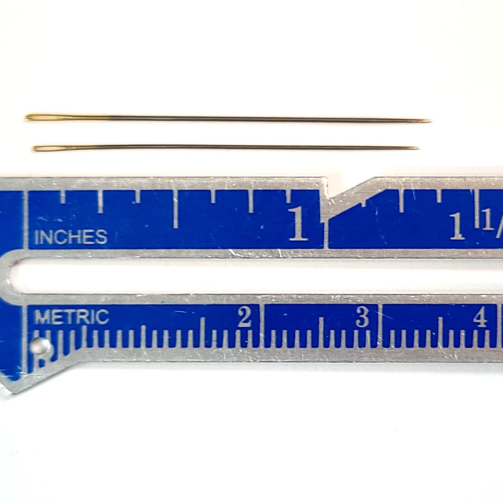 2 tapestry needles sharp tip nr 3 aka Smyrna / SMYRNA Tapestry needle set /  Maison Sajou French made quality Tapestry needles