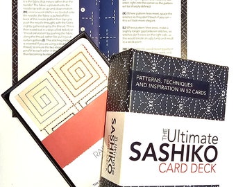 The Ultimate Sashiko Card Deck by Susan Briscoe
