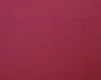 Studio E Peppered cotton shot yarn dyed fabric - Garnet red hue color #26