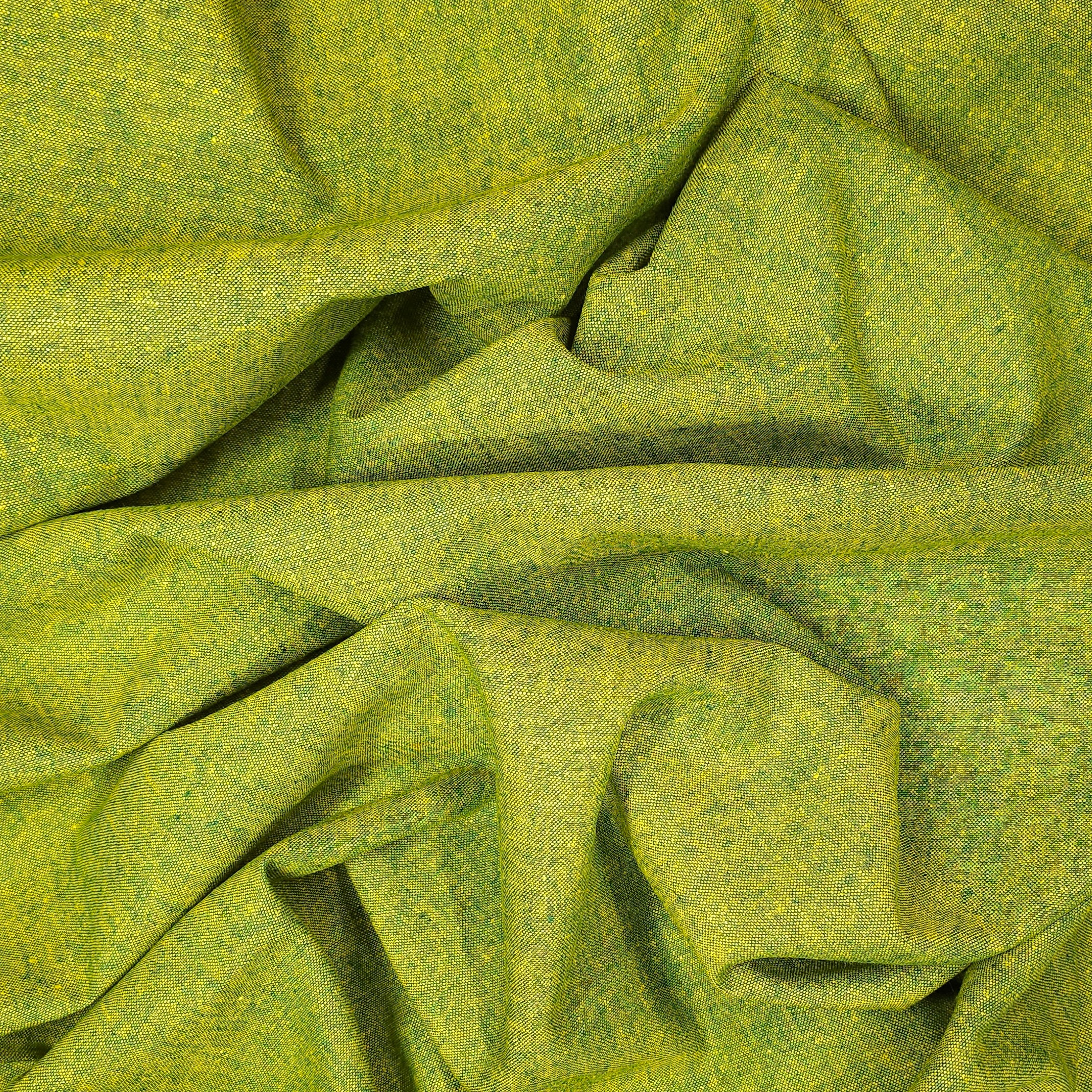 Yarn Dyed Washed Linen - Jungle Yarn Dyed Washed Linen - Jungle