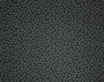 Japan Sevenberry kasuri collection - sakura cherry blossoms over deep indigo black hue