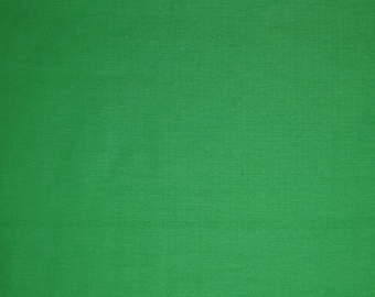 Studio E Peppered cotton shot yarn dyed fabric - Emerald green color #30