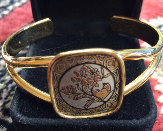 reed and barton damascene cuff bracelet
