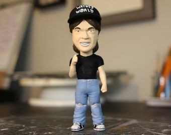 Wayne's World Sculpture