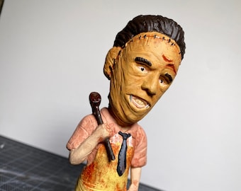 Leatherface custom resin figure