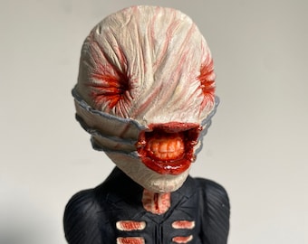 ON SALE Chatterer resin statue with base