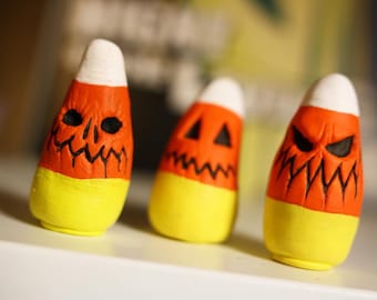 Halloween Candy Corn Set of 3