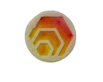 HEX Bath Bomb, Organic Coconut Milk Bath Bomb, HEX crypto gifts, Hand-Crafted Bath Bomb, Organic Bath Fizz