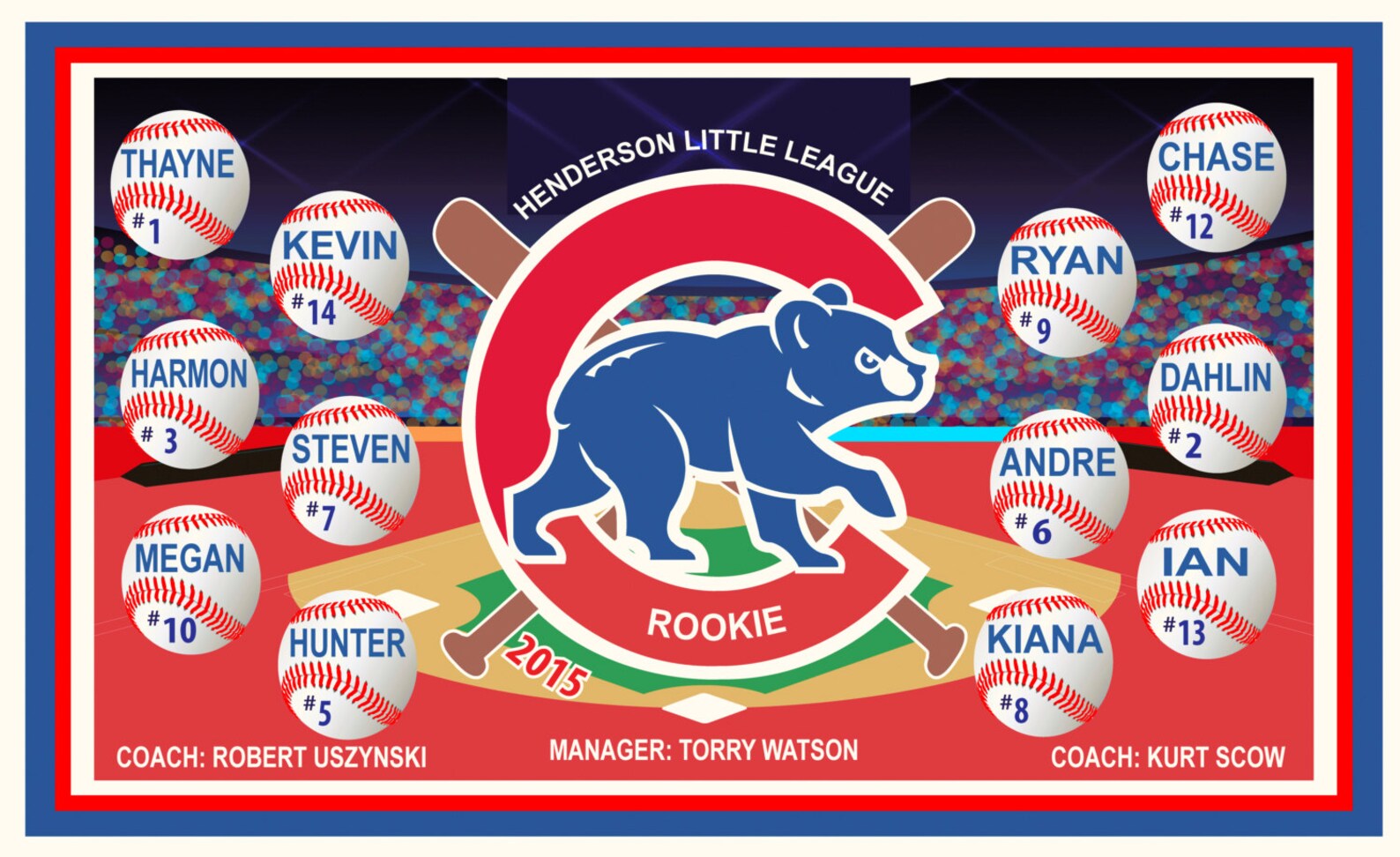 Baseball Banner Baseball Team Banner Custom Photo Banners Etsy