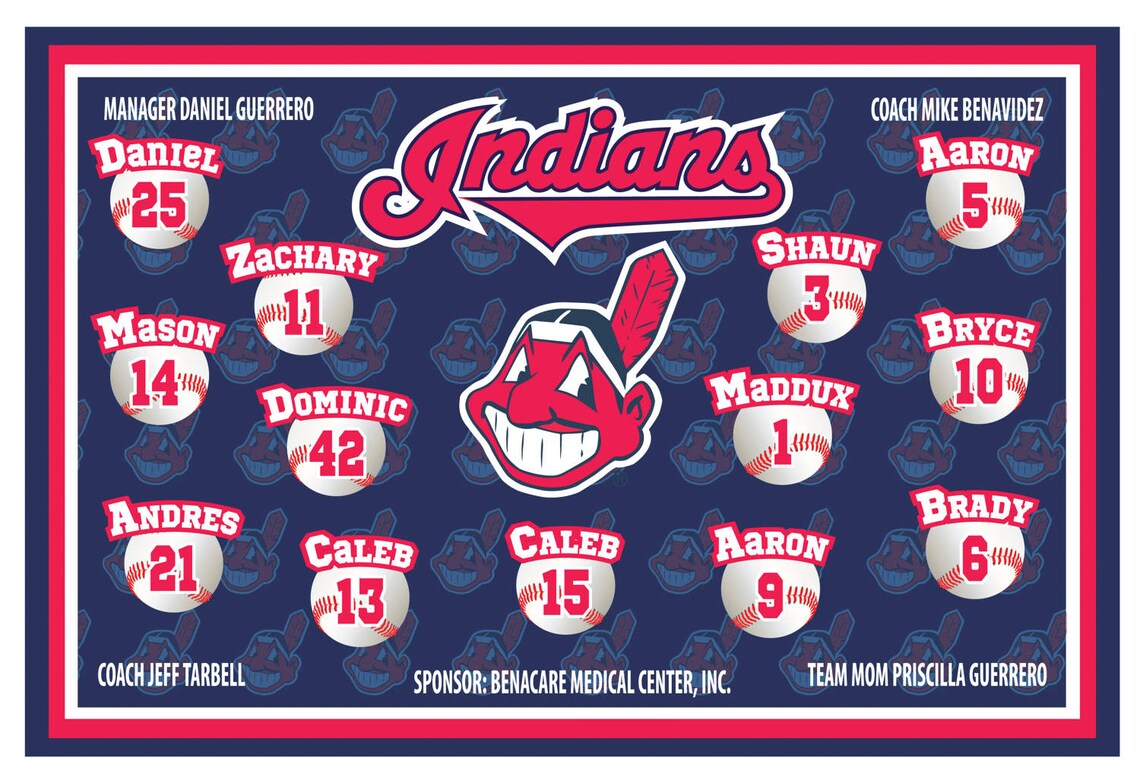 Baseball Banner Baseball Team Banner Custom Photo Banners Etsy