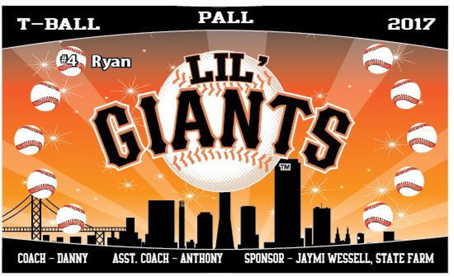 Baseball Banner Baseball Team Banner Custom Photo Banners Etsy