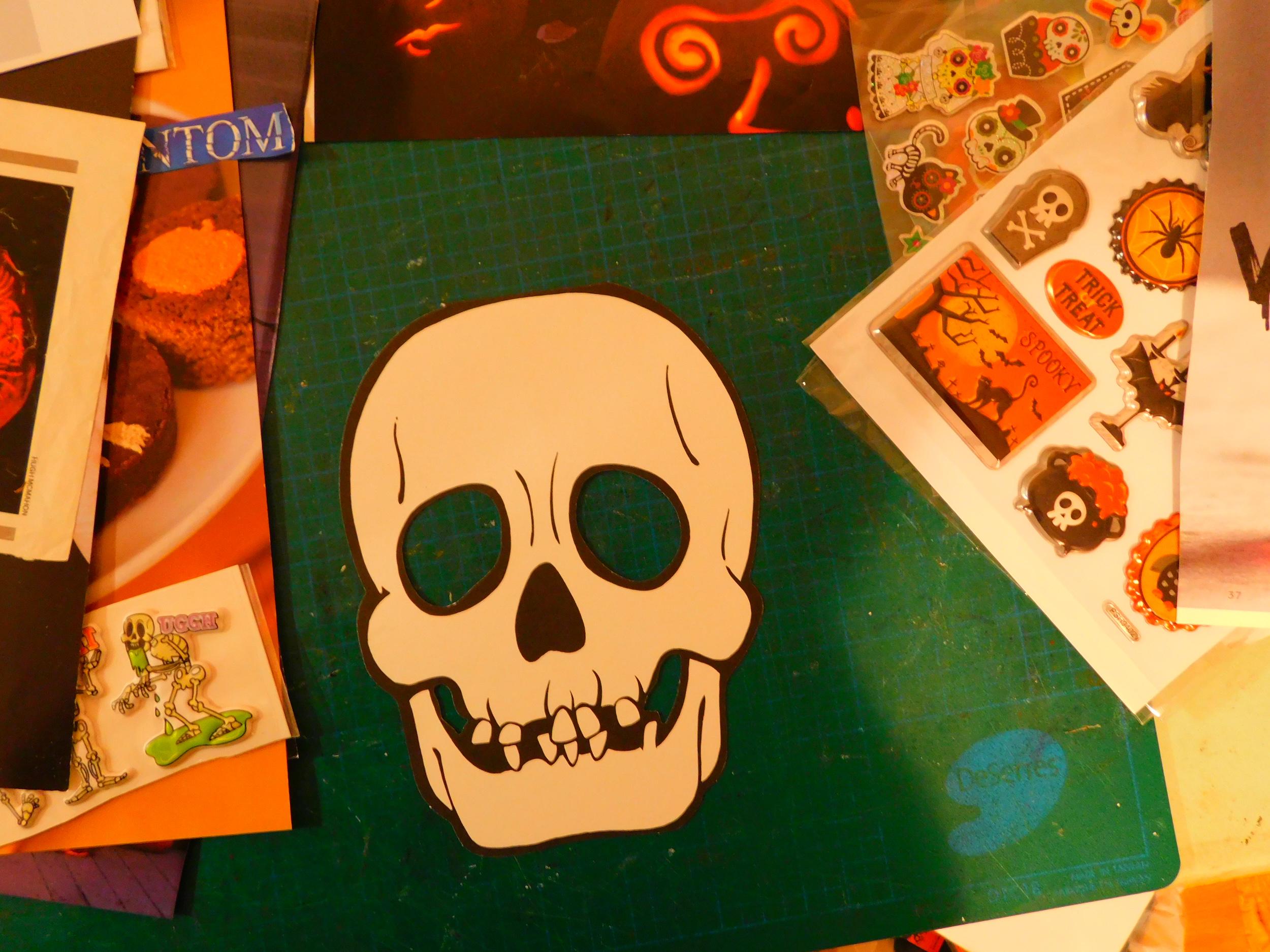 Halloween Destash  100+ Items Ephemera for collage, altered art, journals and mixed media