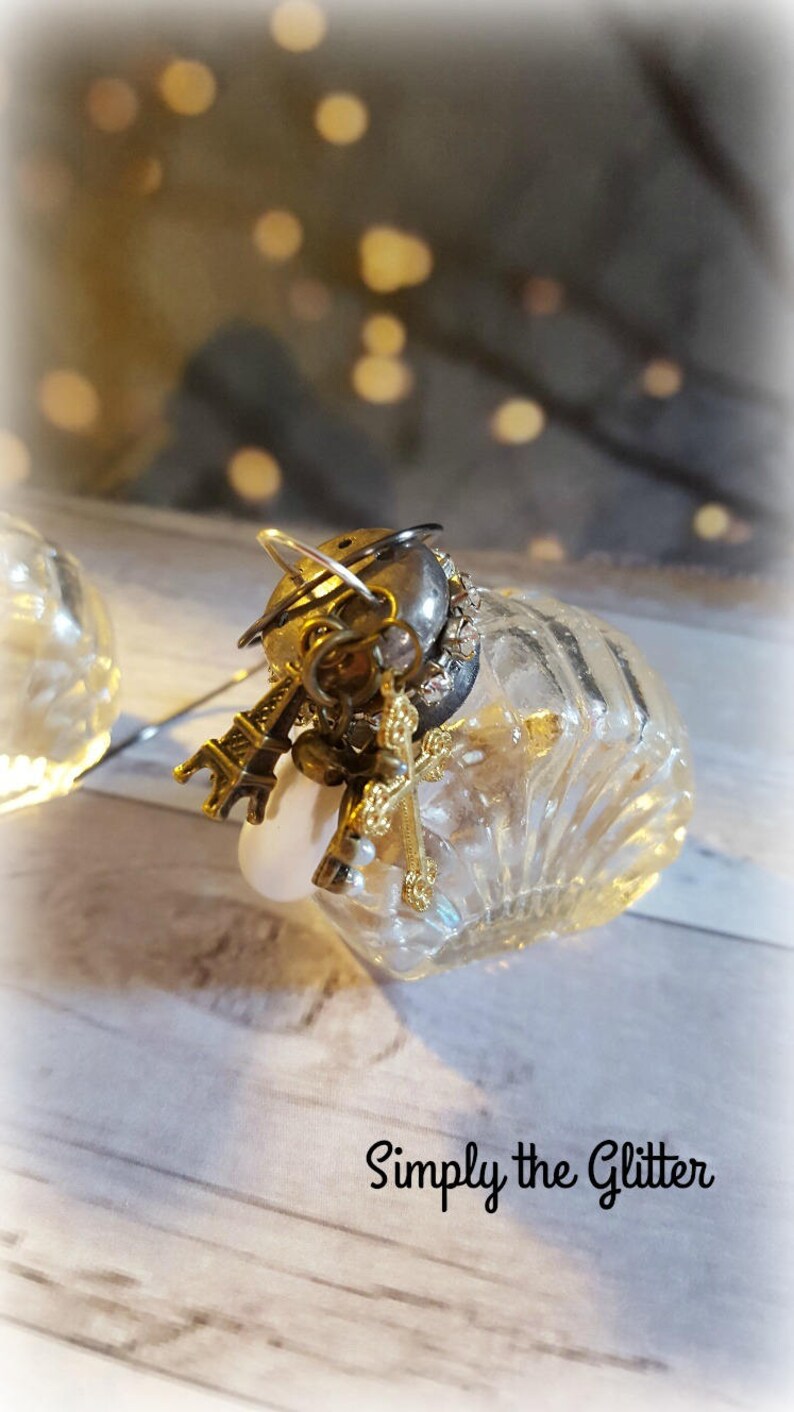Vintage French Charm Salt Shaker Ornaments Vintage Salt Etsy