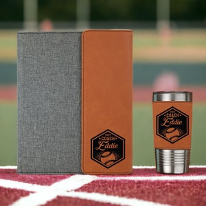 Baseball Coach Gift Personalized Softball Coach Gift Coach Portfolio Baseball Coach Tumbler End of Season Baseball Coach Thank You Gift