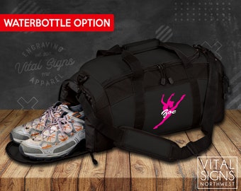personalised gym duffle bag